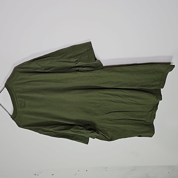 CAT XXL olive green short sleeve shirt - Picture 4 of 6